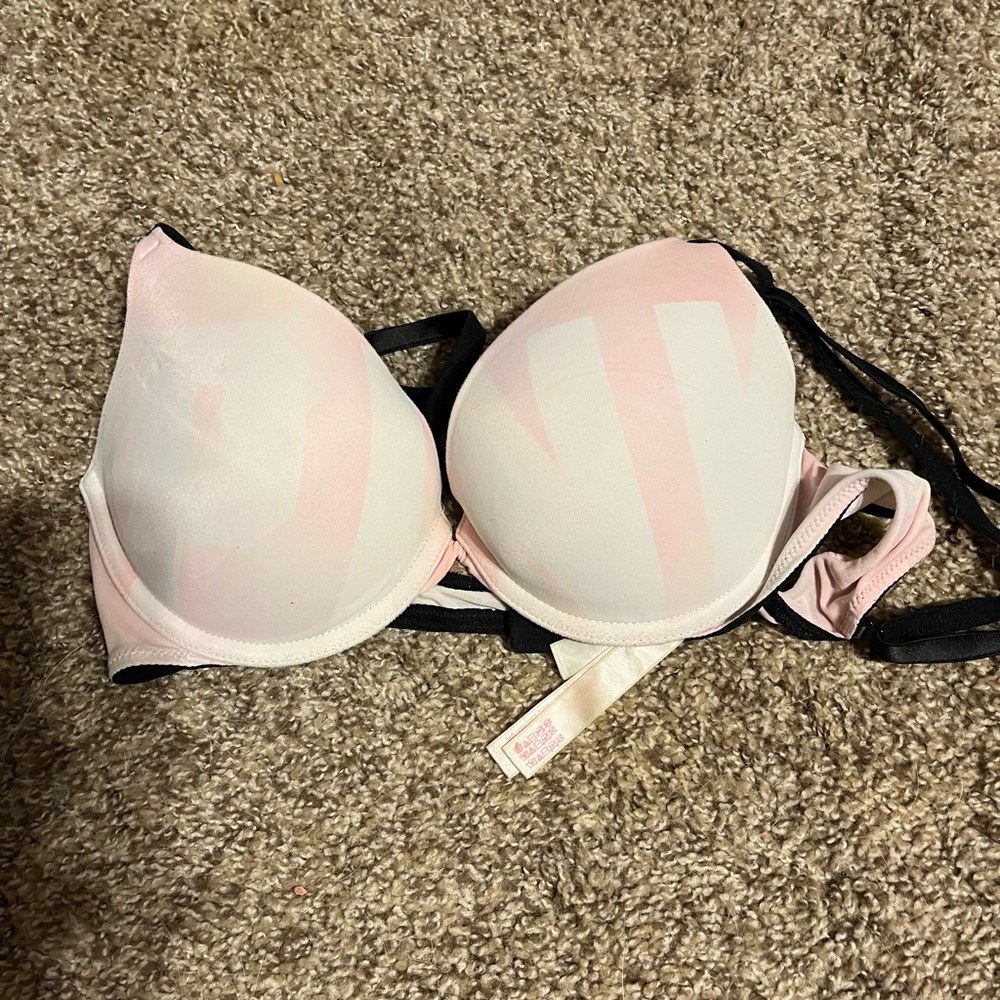 Pink Push-up t-shirt bra